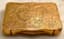 18K GOLD SNUFF BOX ENGRAVED WITH FLOWERS AND FOLIAGE
