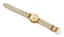 MOVADO 9K YELLOW GOLD, LEATHER WATCH, circa 1960