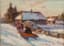 VASSILIEFF (RUSSIAN SCHOOL, FIRST HALF OF THE 20TH CENTURY)
Winter landscape with a man on a sledge
