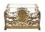 JARDINIÈRE EN VERRE À MONTURE EN BRONZE DORÉ DE STYLE LOUIS XVI, FIN DU 19ÈME – DÉBUT DU 20ÈME SIÈCLE