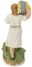 TWO SOVIET PORCELAIN SCULPTURES, 1950-1960S
Cat and Cook and Woman harvesting grapes