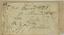 GEORGE GORDON BYRON (1788-1824)
Autograph address on an envelope to his London publisher John Murray.
