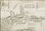 Plan of the Battle of Narva between the troops of Peter I and Charles XII of Sweden on November 20, 1700. Engraving. Gab...
