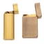 CARTIER AND S.T. DUPONT SET OF TWO VINTAGE GOLD PLATED LIGHTERS