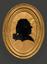 BARON JOHANN HEINRICH VON LINDEN
Silhouette portrait of Baron Johann Heinrich von Linden (1719-1795)