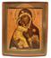 ICON «OUR LADY OF VLADIMIR».
Central Russia, XIX century.