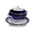 JAM JAR
Porcelain, blue cobalt, gilding