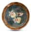 NEGRESCO SET OF THREE ART NOUVEAU STYLE CERAMIC DISHES WITH FLORAL DECORATION, CIRCA 1950S