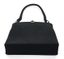 CORDÉ SAC DU SOIR NOIR VINTAGE, CIRCA 1940–1950