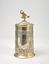 SILVER-GILT TANKARD WITH A LID WITH A
DANCING PEASANT FINIAL.
Russia, Saint Petersburg, 1863