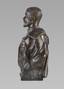 Leopold Bernhard Bernstamm  (1859-1939)
A PATINATED BRONZE BUST NICHOLAS II
