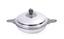 A SILVER-PLATED VEGETABLE DISH AND
COVER, CHRISOFLE
D: 20 cm, H (with lid): 12,5 cm