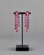 RUBY AND DIAMOND NECKLACE, EARRINGS AND RING