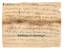 LENIN (ULYANOV) VLADIMIR (1870-1924)
Excerpt from the letter: 1/2 page, text from 2 sides, without a signature (traces of  re).