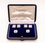 PLATINUM AND DIAMOND CUFFLINK AND STUD SET (6 PIECES)