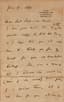 CHARLES DARWIN (1809-1882)
Autograph letter signed 'Charles Darwin' to Lord Sackville Cecil.