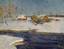 Nicolaj Dmitrievic KUZNETSOV (1850-1929)
Sunrise in a snowy countryside