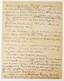 SHMELEV IVAN SERGEYEVICH (1873-1950), AUTOGRAPH Handwritten letter addressed to Leonid Dobronravov, co-editor G. Alexinsky of magazine «Native land’.