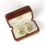 Cartier. Pair of cufflinks
Cartier. Signed and marked “Made in France”. Round sapphires, 18 ct yellow gold, N5892C . French gold hallmark ; Numbere...