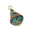 SET OF FOUR ‘EASTER EGGS’ SILVER-GILT ENAMEL PENDANTS