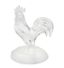 [NO RESERVE] 
GLASS ROOSTER