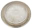 FRANK M WHITING & CO STERLING SILVER AND CRYSTAL ASHTRAY/ COASTER, CIRCA 1900–1940