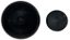 GOUDJI (ÉLGUJA AMASHUKELI) (B. 1941)
CIRCULAR LIDDED BOX IN BLACK WOOD AND CABOCHON TURQUOISE