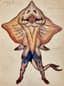 ALEXANDRE BENOIS (1870-1960)
Costume designs for a Ray for the opera Sadko by Nikolai Rimsky-Korsakov