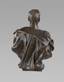 Leopold Bernhard Bernstamm  (1859-1939)
A PATINATED BRONZE BUST NICHOLAS II