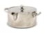 LARGE SILVER SAUCE POT WITH LID FOR HOT SAUCES.
Maker’s mark presumable Semen Pavlovich Pavlov, Russia, St. Petersburg, 1899-1908