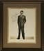 FRANK SINATRA (1915-1998), AUTOGRAPH
JAMES J. KRIEGSMANN (1909-1994)
LARGE STUDIO PHOTOGRAPH BY JAMES J. KRIEGSMANN, 
SIGNED WITH AUTOGRAPH DEDICATION