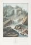CHARLES MELCHIOR DESCOURTIS (1753-1820)
AFTER CASPAR WOLF (1735-1783)
View of Switzerland at the end of the 18th century: Première chute du Staubbach