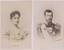 Two postcards with portraits of the Romanov dynasty