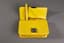 CHRISTIAN DIOR YELLOW CROCODILE CROSSBODY BAG **