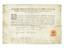 DECREE OF EMPRESS CATHERINE II (1729-1796).