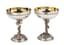 PEDRO DURAN PAIR OF ‘BACCHUS’ SPANISH SILVER AND SILVER-GILT TOASTING GOBLETS