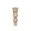 BAGUE DIAMANTS EN OR JAUNE 18K