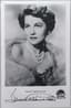 JOAN FONTAINE - MICHÈLE MORGAN
Set including photographs and a handwritten note, signed.