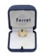 VINTAGE 18K YELLOW GOLD DIAMOND AND SAPPHIRE RING
