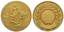 Gold medal,"FLORES FLORADAT HORTVS FIT MIRABILIS ARTE". AU 12.4 g 27 mm