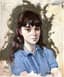 CONSTANTIN KLUGE (1912-2003)
Portrait of a woman