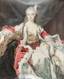 UNKNOWN ARTIST, CIRCA 1742
TSESAREVNA ELIZABETH PETROVNA (1709-1761).
Miniature.
