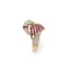 ‘SWAN’ 14K YELLOW GOLD, DIAMOND AND RUBY RING