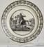 SIX CHOISY-LE-ROI FAIENCE PLATES FEATURING HEROES OF NAPOLEONIC WARS
The Choisy-le-Roi earthenware factory, France, circa 1820s