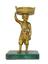 Bronze figure on a malachite base «Peasant»