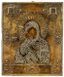 ICON ‘MOTHER OF GOD VLADIMIRSKAYA’ WITH SILVER OKLAD DECORATED WITH PEARLS
Yaroslavl, early 19th century