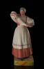 THREE RUSSIAN FIGURINES, one from the Gardner Factory
Porcelain