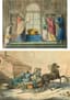 JOSEPH LOUIS HIPPOLYTE BELLANGÉ (1800-1866)
2 HANDCOLOURED WATERCOLOUR LITHOGRAPHS