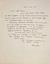 LÉONARD TSUGOUHARU FOUJITA (1886-1968)
Autograph letter signed to a friend.
