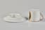 [LOUIS-ALEXANDRE BERTHIER (1753 - 1815)]
[DUKE WILHELM IN BAVARIA (1752 - 1837)]
porcelain litron shaped cup decorated with a portrait of the Duke Wilhelm in Bavaria in grisaille and saucer, circa 1800s